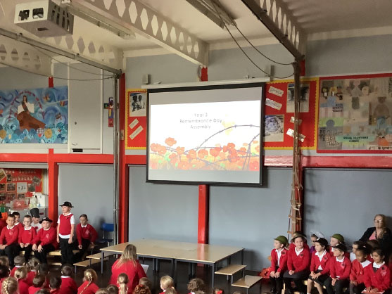 Year Three's Remembrance Assembly